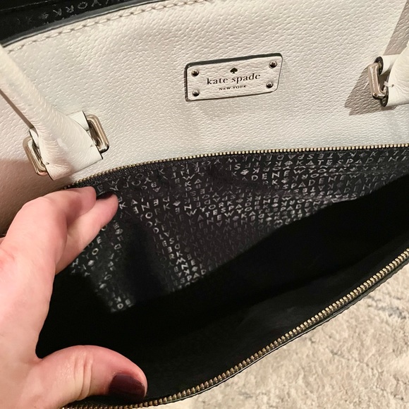 Kate Spade Grove Street large tote Black / Cream in new condition - Picture 3 of 6